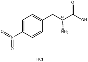 4-Nitro-D-phenylalanine hydrochloride Structure