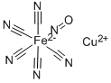 CUPRIC NITROPRUSSIDE Structure