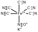 dipotassium pentacyanonitrosylferrate Structure