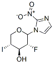 1-(2-fluoro-4-iodo-2,4-dideoxyxylopyranosyl)-2-nitroimidazole 구조식 이미지