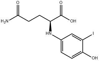 gamma-glutaminyl-4-hydroxy-3-iodobenzene Structure