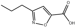 5-Isoxazolecarboxylicacid,3-propyl-(8CI) 구조식 이미지