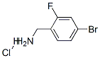 4-브로모-2-플루오로벤질아민히드로클로라이드 구조식 이미지