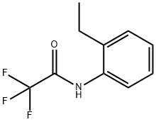 AcetaMide, N-(2-ethylphenyl)-2,2,2-trifluoro- Structure