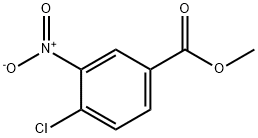 메틸4-클로로-3-니트로벤조에이트 구조식 이미지