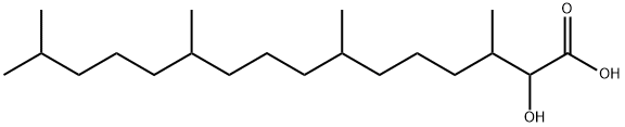 2-hydroxyphytanic acid Structure