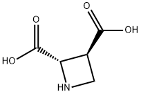 2,3-Azetidinedicarboxylicacid,(2S-trans)-(9CI) Structure