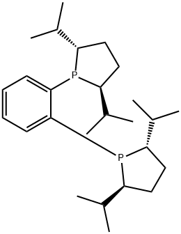 1,2-бис [(2S, 5S) -2,5-диизопропил-1-phospholanyl] бензол структурированное изображение