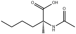 Norleucine,  N-acetyl-2-methyl- Structure