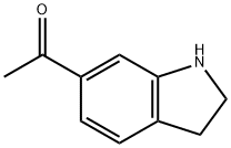 Ethanone, 1-(2,3-dihydro-1H-indol-6-yl)- (9CI) Structure