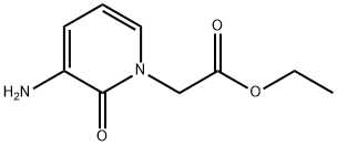 ETHYL (3-AMINO-2-OXO-1,2-DIHYDROPYRIDYL)ACETATE Structure