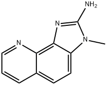 2-Amino-3-methyl-3H-imidazo[4,5-H]quinoline Structure