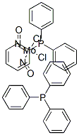 dichlorodinitrosylbis(triphenylphosphine)molybdenum Structure