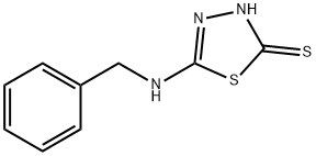 5-BENZYLAMINO-[1,3,4]THIADIAZOLE-2-THIOL Structure