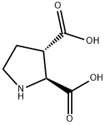 2,3-피롤리딘디카르복실산,(2S,3S)-(9CI) 구조식 이미지