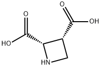 2,3-Azetidinedicarboxylicacid,(2S-cis)-(9CI) Structure