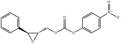 (2S,3S)-2,3-EPOXY-3-PHENYLPROPYL 4-NITROPHENYL CARBONATE Structure