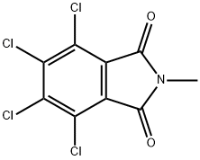 3,4,5,6-Tetrachloro-N-methylphthalimide 구조식 이미지