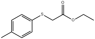 4-메틸-(페닐티오)아세트산에틸에스테르 구조식 이미지