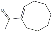 Ethanone, 1-(1-cycloocten-1-yl)-, [S-(Z)]- (9CI) Structure