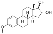 17-BETA-ESTRADIOL 3-METHYL ETHER Structure