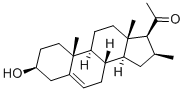 16-BETA-METHYLPREGNENOLONE Structure