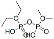 Diphosphoric acid P1,P1-diethyl-P2,P2-dimethyl ester 구조식 이미지