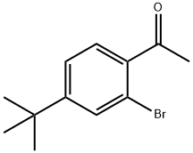 1-(2-BROMO-4-TERT-BUTYLPHENYL)ETHANONE Structure