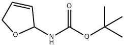 Carbamic acid, (2,5-dihydro-2-furanyl)-, 1,1-dimethylethyl ester (9CI) Structure