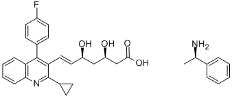 147511-70-4 (3R,5S)-7-[2-cyclopropyl-4-(4-fluorophenyl)-3-quinolyl]- 3,5-dihydrosy-6-heptane acid,