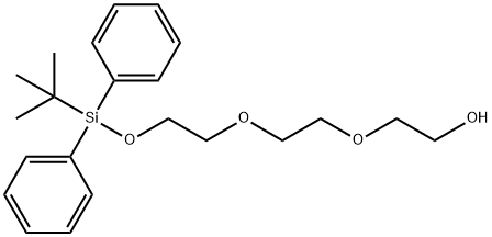 2,2-DIMETHYL-3,3-DIPHENYL-4,7,10-TRIOXA-3-SILADODECAN-12-OL Structure