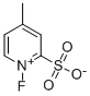 N-FLUORO-4-METHYLPYRIDINIUM-2-SULFONATE Structure