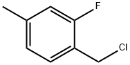 1-(클로로메틸)-2-플루오로-4-메틸벤젠 구조식 이미지