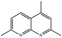 2,4,7-Trimethyl-1,8-naphthyridine Structure