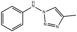 1H-1,2,3-트리아졸,1-아닐리노-4-메틸- 구조식 이미지
