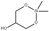 2,2-dimethyl-1,3-dioxa-2-silacyclohexan-5-ol Structure