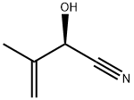 (R)-2-HYDROXY-3-METHYL-3-BUTENENITRILE Structure