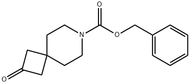 2-OXO-7-AZA-SPIRO[3.5]NONANE-7-CARBOXYLIC ACID BENZYL ESTER Structure