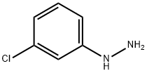 (3-chlorophenyl)hydrazine Structure