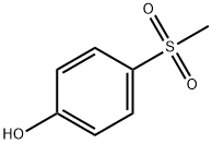 4-(Methylsulfonyl)phenol 구조식 이미지