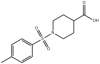 1-[(4-METHYLPHENYL)SULFONYL]-4-PIPERIDINECARBOXYLIC ACID Structure