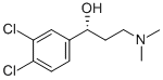 (R)-1-(3,4-DICHLORO-PHENYL)-3-DIMETHYLAMINO-PROPAN-1-OL
 Structure