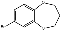 7-бром-3,4-дигидро-2H-1,5-бензодиoxэпиne структурированное изображение