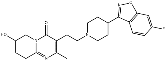 7-HYDROXY RISPERIDONE Structure