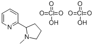 (-ortho-Nicotine Diperchlorate Structure