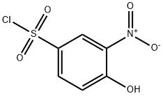 Benzenesulfonyl chloride, 4-hydroxy-3-nitro- (9CI) 구조식 이미지