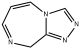 9H-1,2,4-Triazolo[4,3-a][1,4]diazepine(9CI) 구조식 이미지