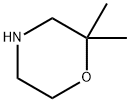 2,2-dimethylmorpholine Structure