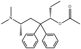 [(3S,6S)-6-dimethylamino-4,4-diphenyl-heptan-3-yl] acetate 구조식 이미지