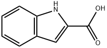 Indole-2-carboxylic acid 구조식 이미지
